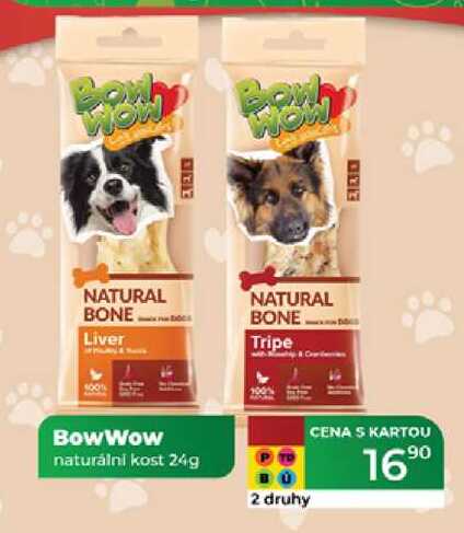 BowWow naturálni kost 24g 