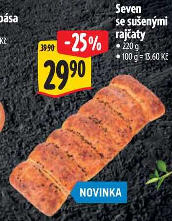 Seven se sušenými rajčaty, 220 g 