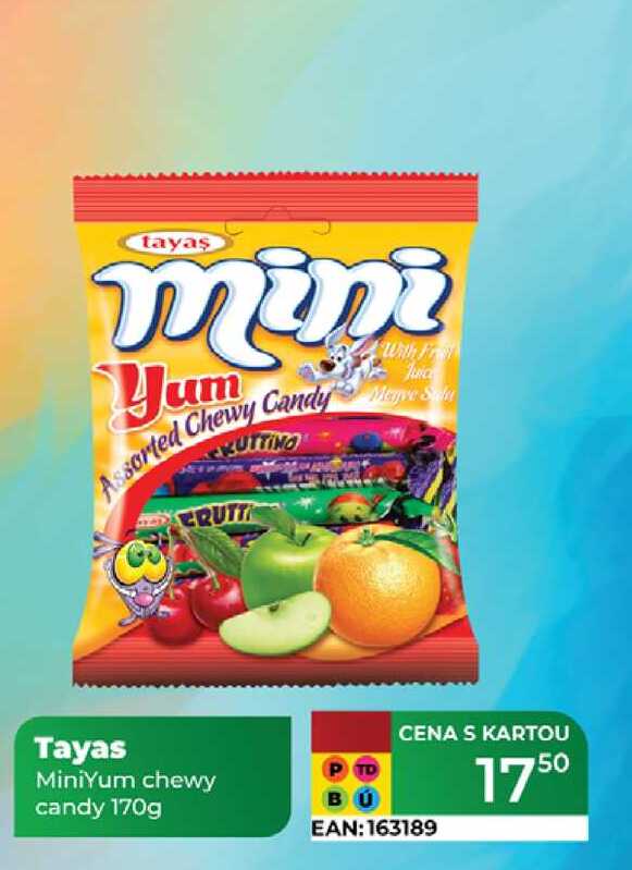 Tayas MiniYum chewy candy 170g 