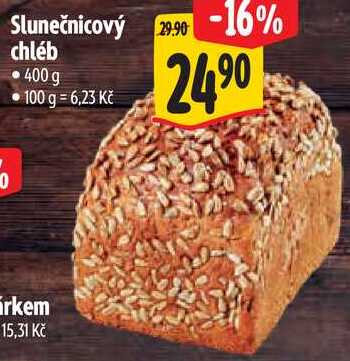 Slunečnicový chléb, 400 g 