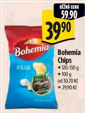 Bohemia Chips, 120-130 g