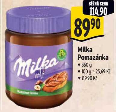 Milka Pomazánka, 350 g
