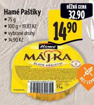Hamé Paštiky, 75 g