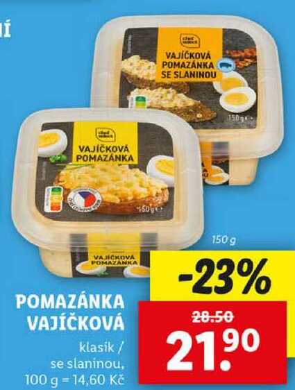 POMAZÁNKA VAJÍČKOVÁ, 150 g