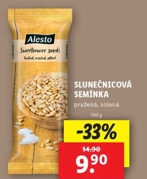 SLUNEČNICOVÁ SEMÍNKA, 100 g