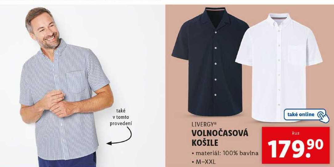VOLNOČASOVÁ KOŠILE 