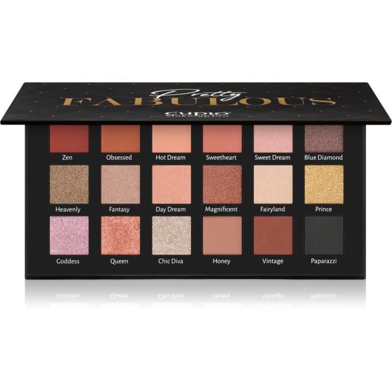 Cupio Pretty Fabulous paletka očních stínů 18x0,84 g