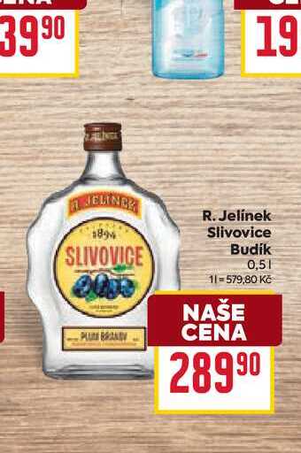 R. Jelínek Slivovice Budík 0,5l