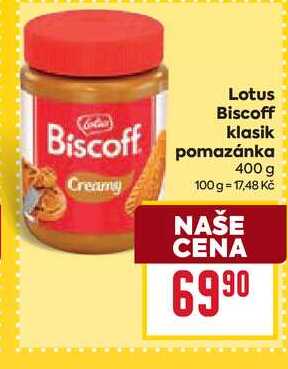 Lotus Biscoff klasik pomazánka 400 g 