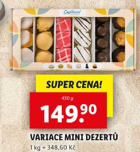VARIACE MINI DEZERTŮ, 430 g