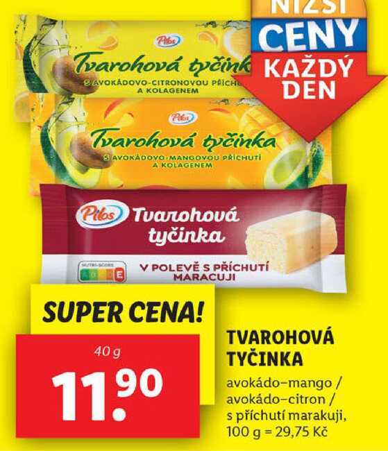 TVAROHOVÁ TYČINKA, 40 g