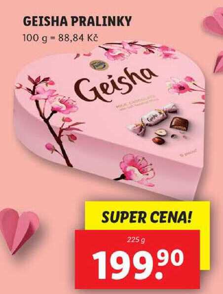 GEISHA PRALINKY, 225 g