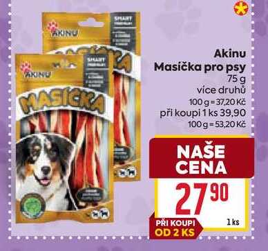 Akinu Masička pro psy 75 g 
