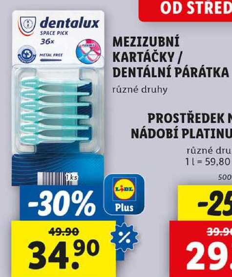 MEZIZUBNÍ KARTÁČKY/DENTÁLNÍ PÁRÁTKA, 1 ks