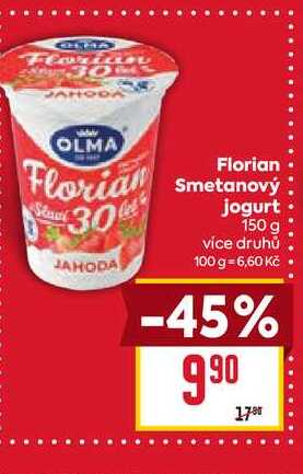 Florian Smetanový jogurt 150 g