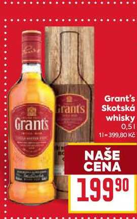 Grant's Skotská whisky 0,5l