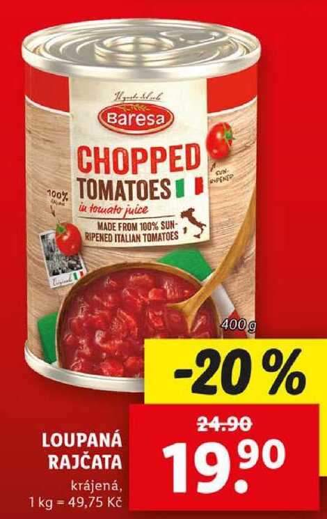 LOUPANÁ RAJČATA, 400 g