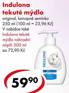 Indulona tekuté mýdlo, 250 ml 