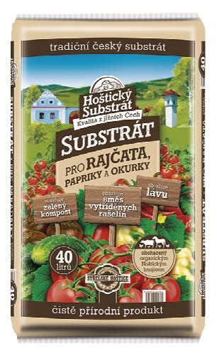 Hoštický substrát pro rajčata, 40 l