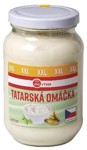 VÁŠ VÝBĚR Tatarská omáčka, Majonéza, 400 ml