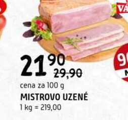Mistrovo uzené 100g