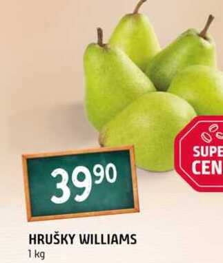 Hrušky williams 1kg
