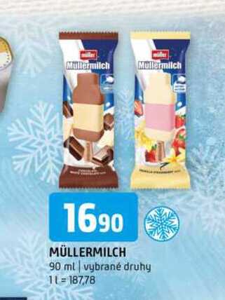 Müllermilch 90ml vybrané druhy