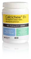 Calcichew® D3 500 mg / 200 IU 60 žvýkacích tbl