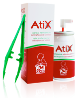 Atix sprej pro bezpečné odstraňování klíšťat 9 ml + pinzeta