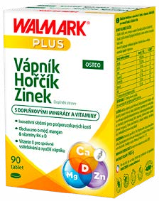 WALMARK VÁPNÍK HOŘČÍK ZINEK OSTEO