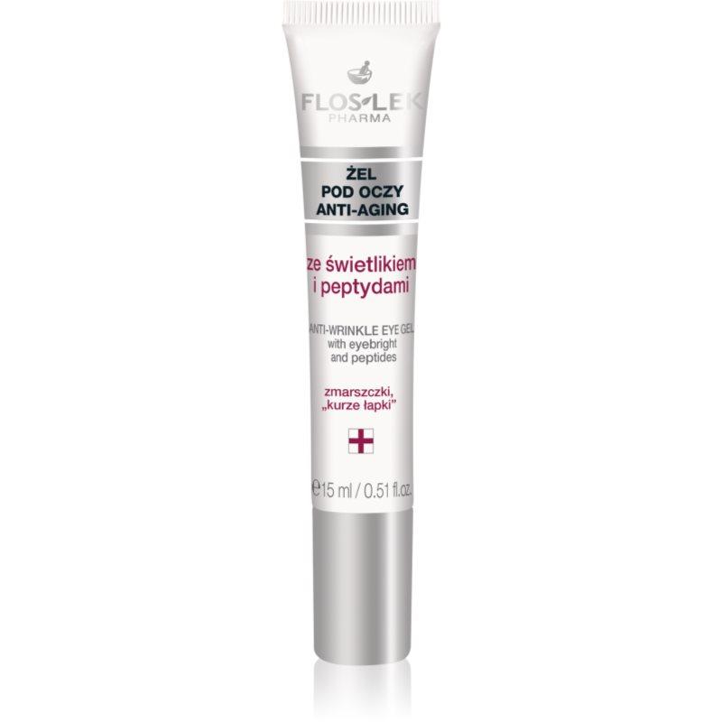 FlosLek Pharma Eye Care oční gel s protivráskovým účinkem 15 ml