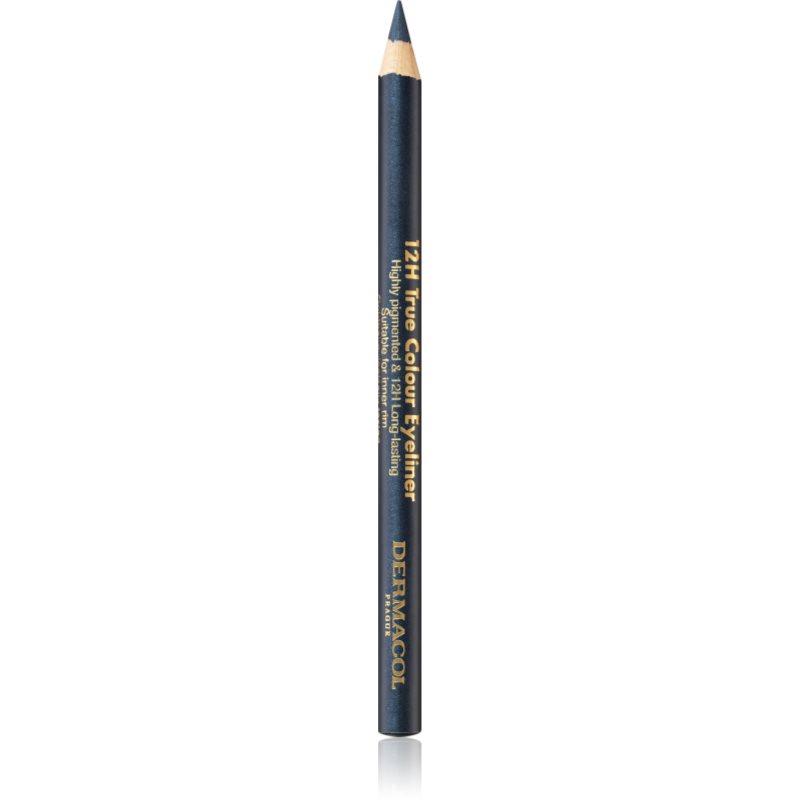 Dermacol True Colour Eyeliner dlouhotrvající tužka na oči odstín 07 Grey 4 g