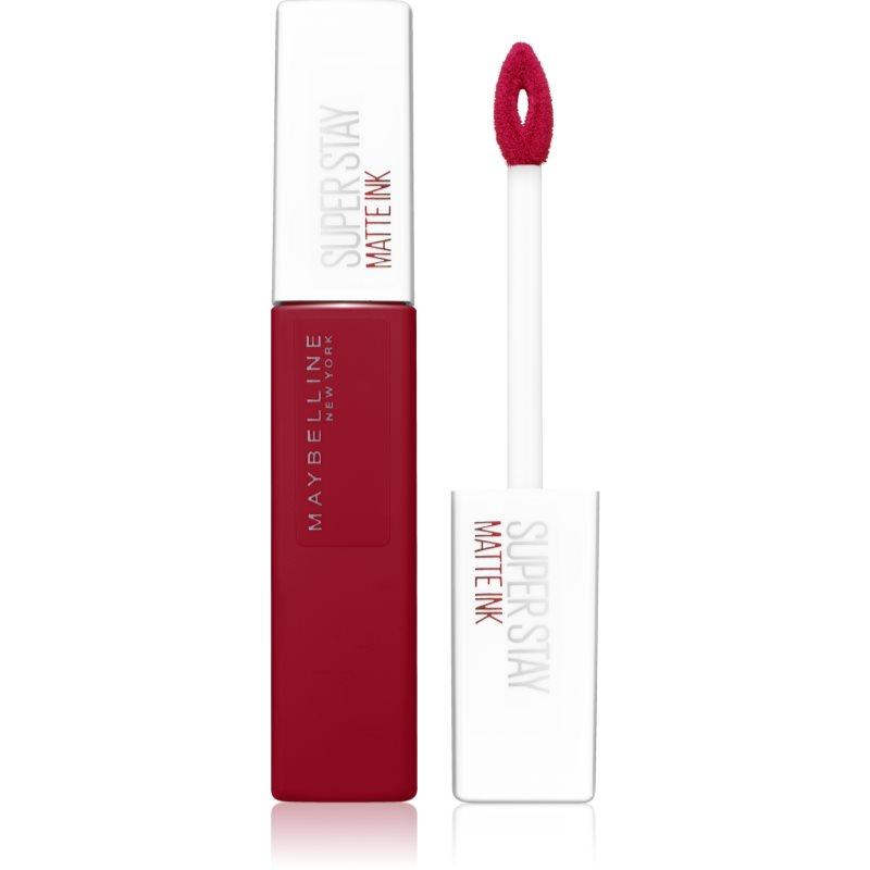 MAYBELLINE NEW YORK SuperStay Matte Ink matná tekutá rtěnka pro dlouhotrvající efekt odstín 50 Voyager 5 ml