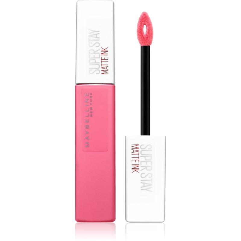 MAYBELLINE NEW YORK SuperStay Matte Ink matná tekutá rtěnka pro dlouhotrvající efekt odstín 125 Inspirer 5 ml