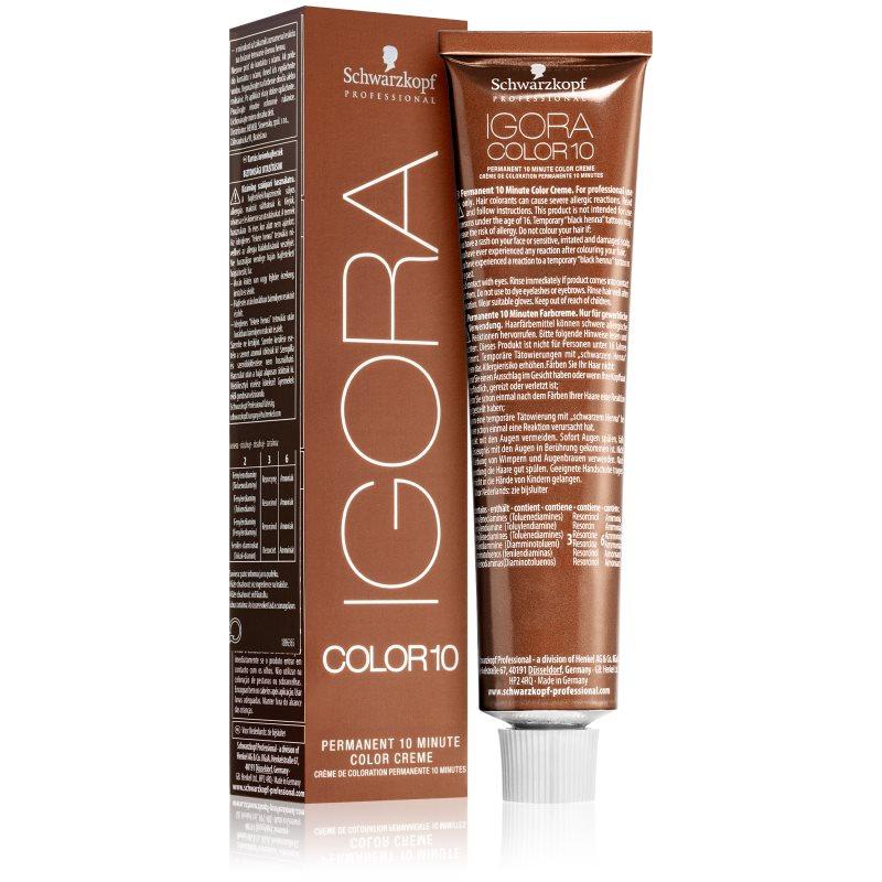 Schwarzkopf Professional IGORA Color 10 permanentní barva na vlasy odstín 9-12 Extra Light Blonde Cendré Ash 60 ml