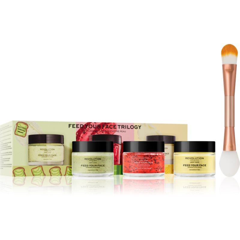 Revolution Skincare X Jake-Jamie Feed Your Face sada pleťových masek