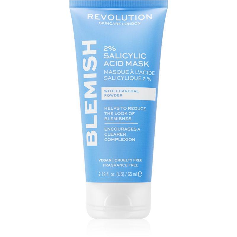 Revolution Skincare Blemish 2% Salicylic Acid čisticí maska s 2% kyselinou salicylovou 65 ml