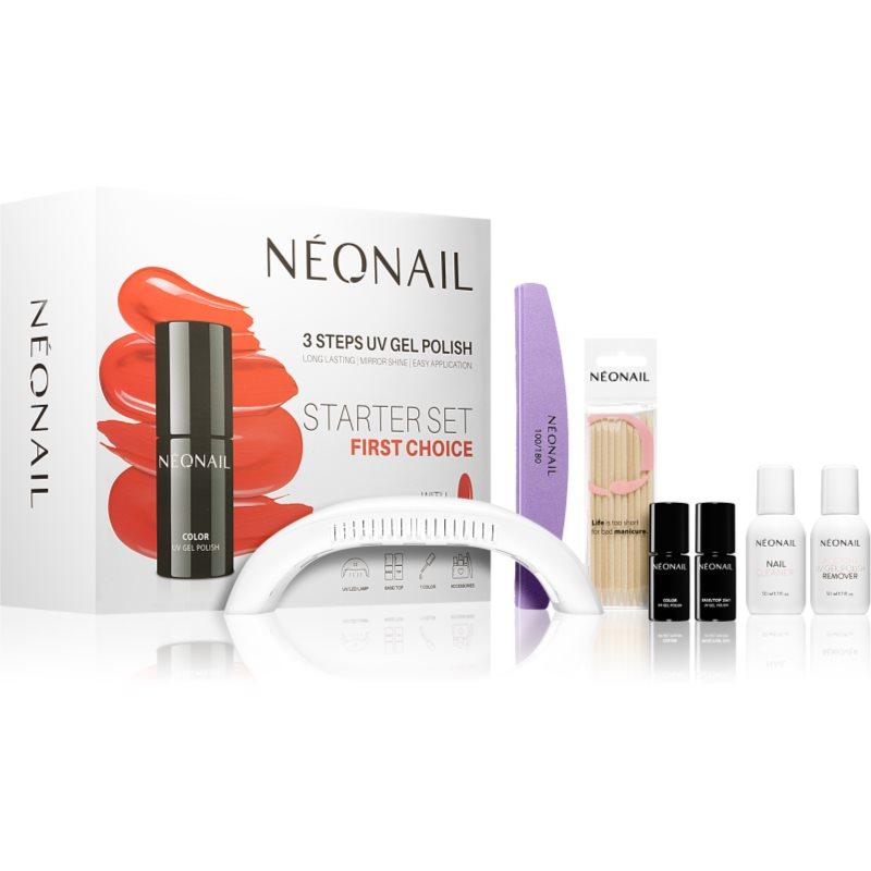 NEONAIL Starter Set First Choice dárková sada na nehty 1 ks