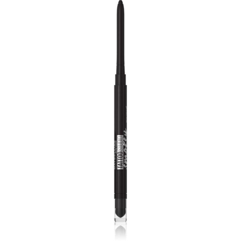 MAYBELLINE NEW YORK Tattoo Liner Smokey gelová tužka na oči odstín 01 Black 1.3 g