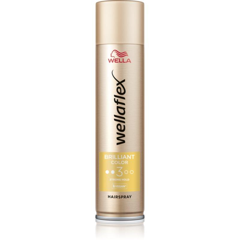 Wella Wellaflex Brilliant Color lak na vlasy se střední fixací pro barvené vlasy 250 ml