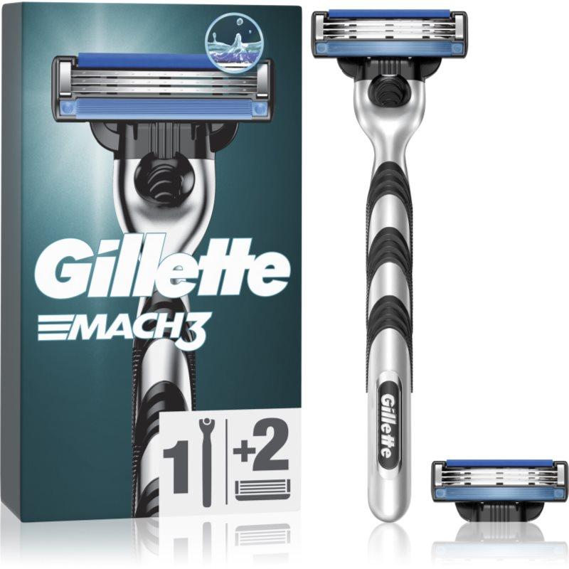 Gillette Mach3 holicí strojek + náhradní břity 2 ks