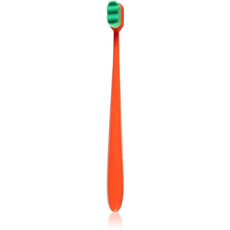 NANOO Toothbrush zubní kartáček Red-green 1 ks