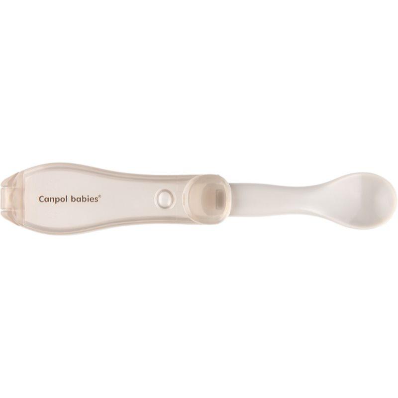 Canpol babies Travel Spoon skládací cestovní lžička Grey 1 ks