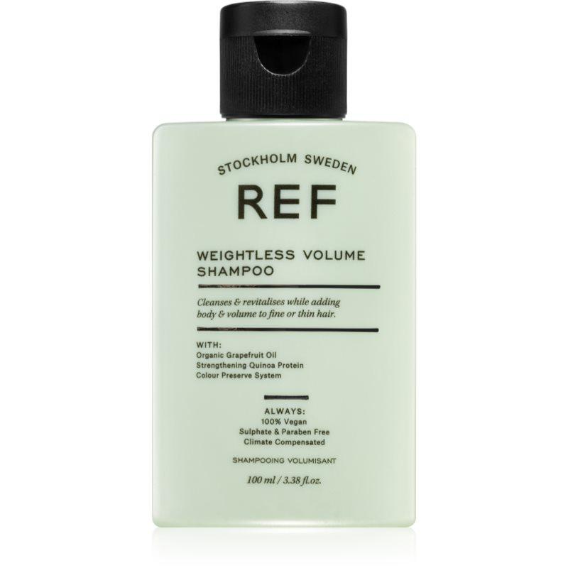 REF Weightless Volume Shampoo šampon pro jemné a zplihlé vlasy pro objem od kořínků 100 ml