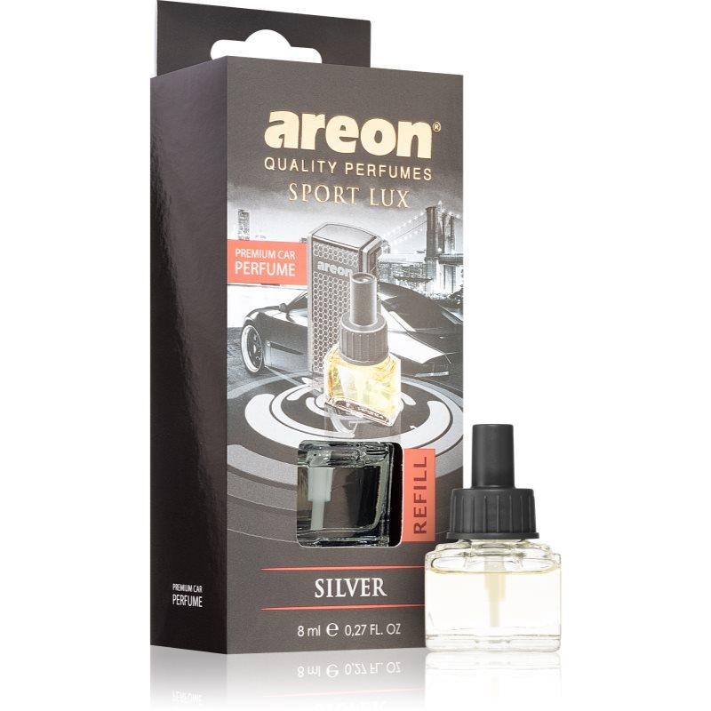 Areon Car Black Edition Silver vůně do auta náhradní náplň 8 ml