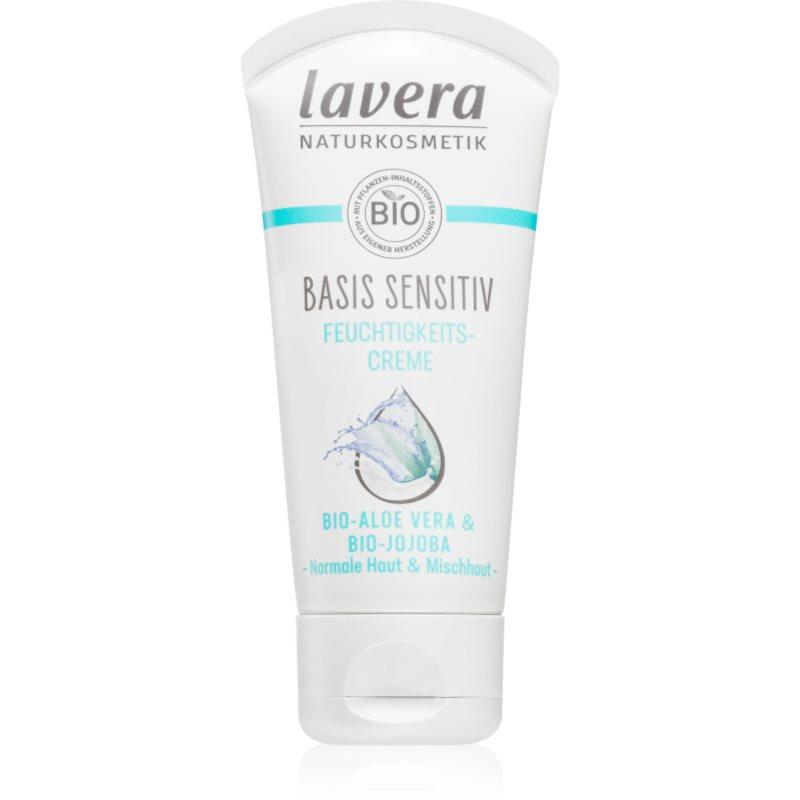 Lavera Basis Sensitiv hydratační pleťový krém pro normální až smíšenou pleť 50 ml