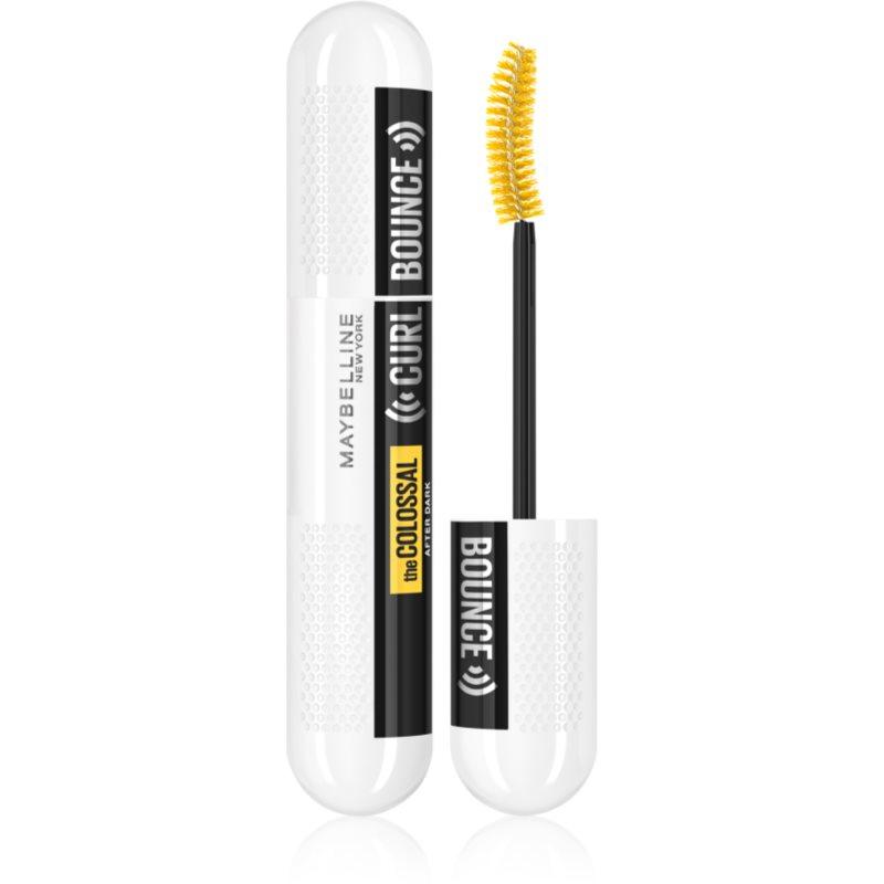 MAYBELLINE NEW YORK The Colossal Curl Bounce After Dark řasenka pro objem a natočení řas extra černá 10 ml
