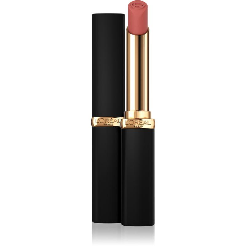 L’Oréal Paris Color Riche Intense Volume Matte Colors of Worth matná hydratační rtěnka odstín 600 Le Nude Audacious 1,8 g