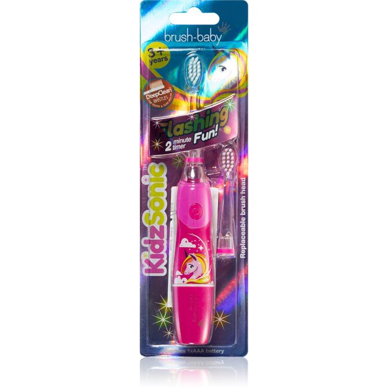 Brush Baby KidzSonic bateriový dětský zubní kartáček od 3let 1 ks