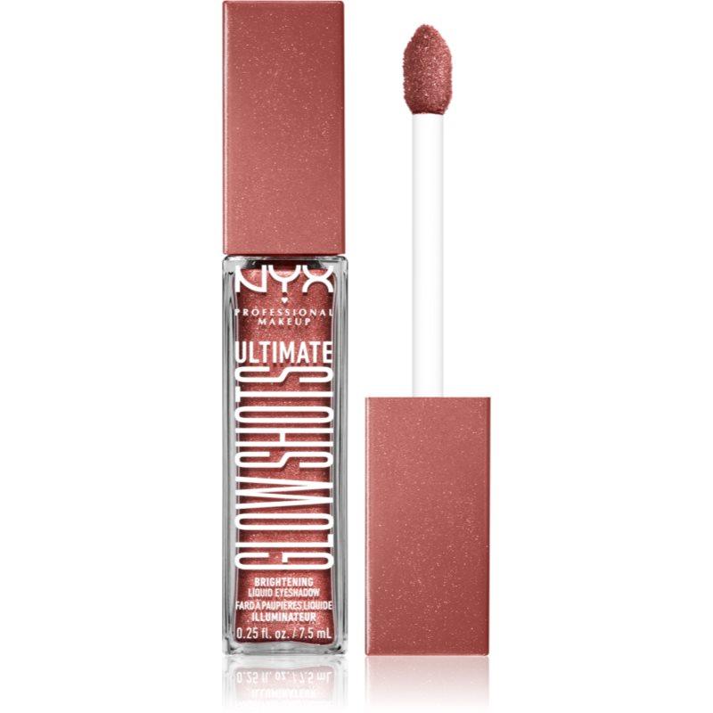 NYX Professional Makeup Ultimate Glow Shots třpytivé tekuté oční stíny odstín 17 Po$H 7,5 ml